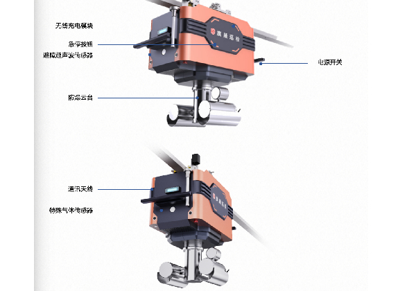 防爆挂轨巡检机器人